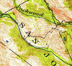 Displaced by Anderson Dam, California