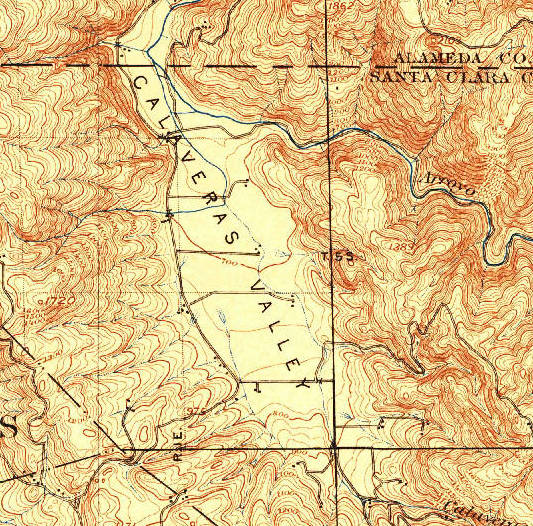 Displaced by Calaveras Dam, California