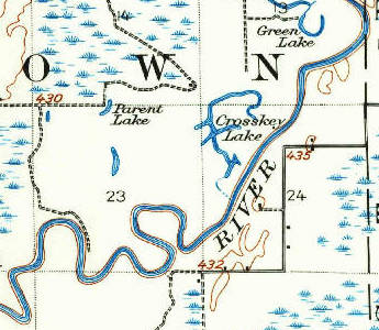 Displaced by Carlyle Lake, Illinois