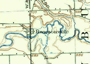 Old Rawsonville Village, Michigan