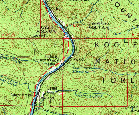 Volcour, Montana