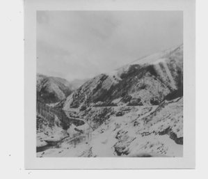 North Santiam Canyon in Winter