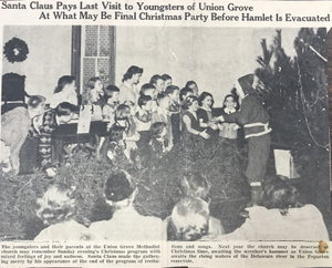 "Santa Claus Pays Last Visit to Youngsters of Union Grove," Catskill Mountain News