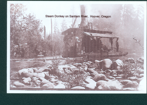 Hoover Steam Donkey on Santiam