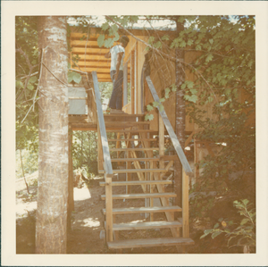 Peils Cabin External Stairs