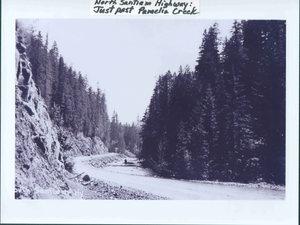 North Santiam Highway Near Pamelia Creek