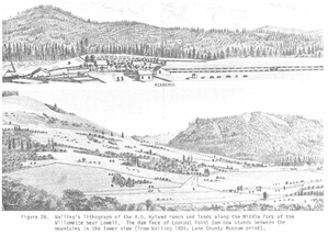 Hyland Ranch Lithograph