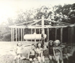Merry-go-round at Richland School