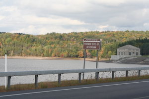 Former site of the village of Neversink