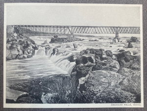 American Falls, Oregon Short Line photograph album
