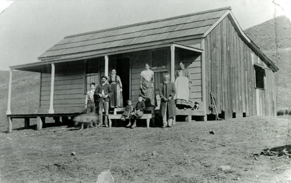 Displaced by Castaic Dam, California