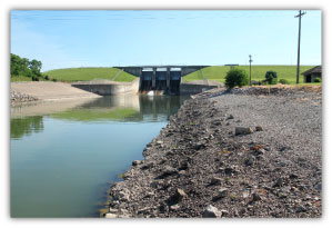Lake Shelbyville Dam