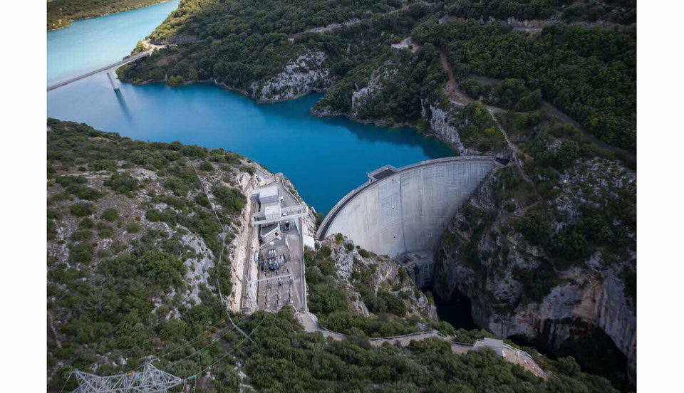 The Sainte-Croix Dam
