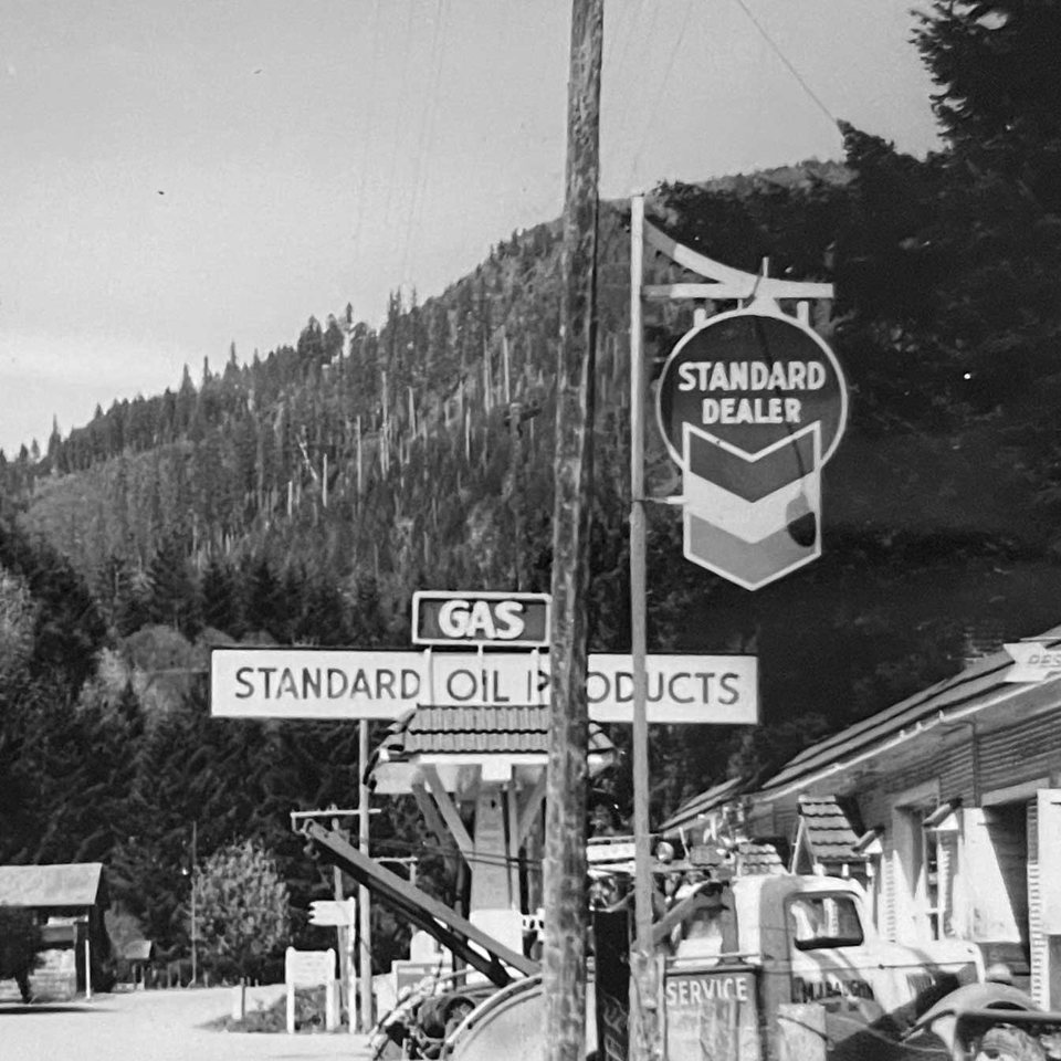 Detroit, Oregon Main Street, 1960